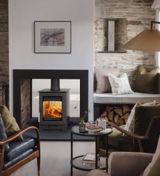 Parkray Aspect 4 Double Sided Wood Burning Ecodesign Stove