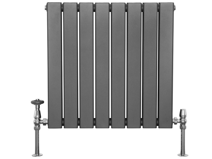 Carron Anthracite Designer Radiator - 600mm x 604mm