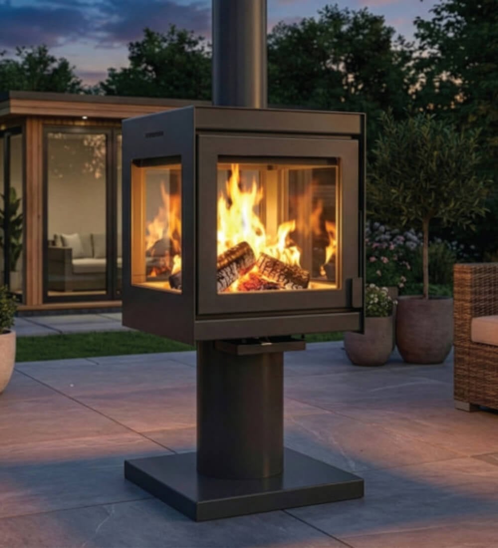 Firebloom Fresco Plus MK2 Outdoor Pedestal Stove