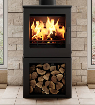 ACR Woodpecker WP4LS Wood Burning Ecodesign Logstore Stove — Direct Stoves