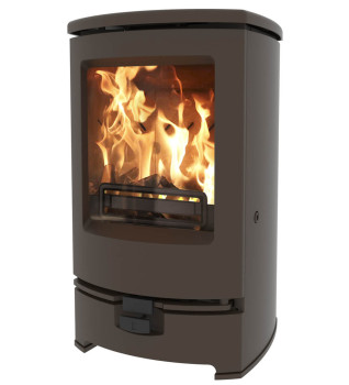 Charnwood Arc 5kW Defra Wood Stove - black finish