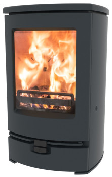 Charnwood Arc 7kW Wood Burning / Multifuel Ecodesign Stove - Blue Finish