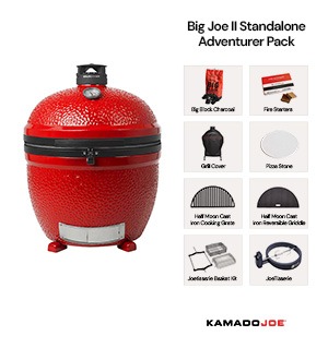 Kamado Joe - Big Joe Series II Standalone Grill - Adventurer Pack