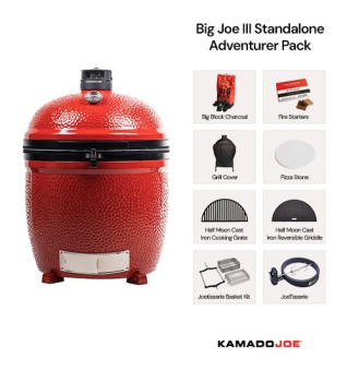 Kamado Joe - Big Joe Series III Standalone Grill - Explorer Pack