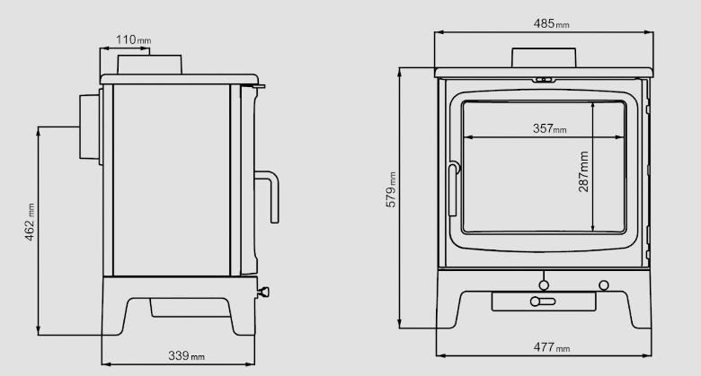 Saltfire Bignut 5 Bioethanol Stove