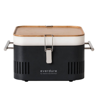 Everdure Cube Portable Charcoal BBQ in Graphite