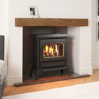 Broseley Canterbury Slimline Gas Stove with Traditional Arched Door