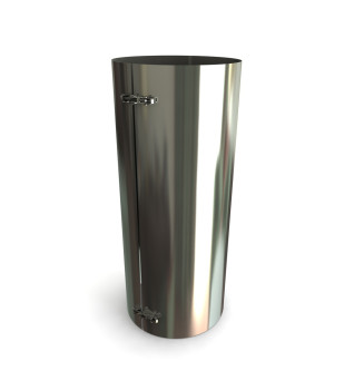 Twin Wall Masking Shroud 6" SS