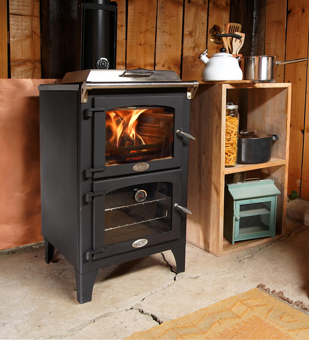Go Eco Bakechef Wood Burning Cook Stove | Direct Stoves