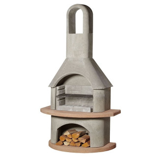 Buschbeck Stone BBQ Fireplace - Carmen BBQ