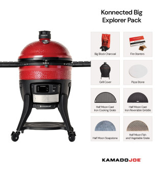 Kamado Joe - Konnected Big Joe - Explorer Pack