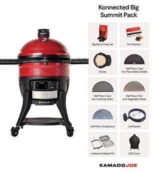 Kamado Joe - Konnected Big Joe Grill with Summit Pack