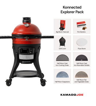 Kamado Joe - Konnected Joe Grill - Explorer Pack