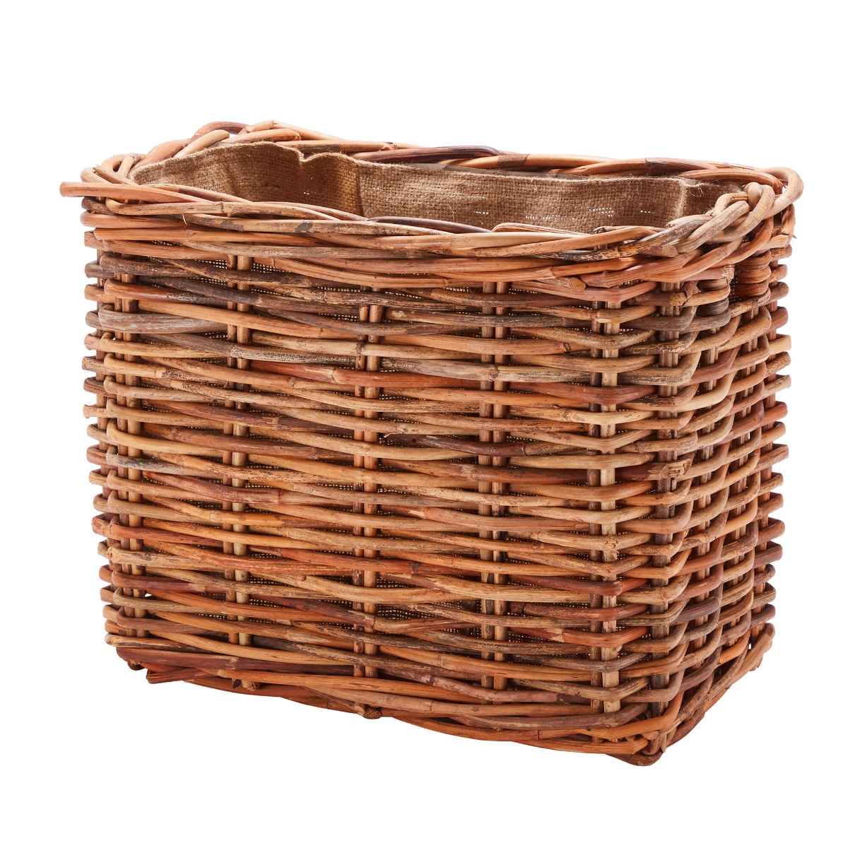 Retangle Log Wovenhill Bamboo Reactangle Log Basket - Large | Direct Stoves