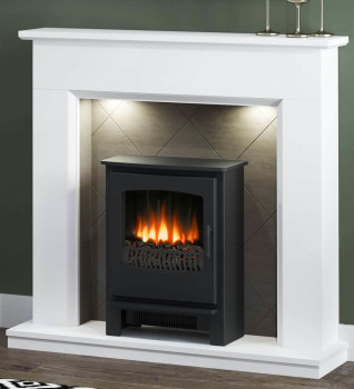 Flare Kingsbridge Timber Inglenook Fireplace — Direct Stoves