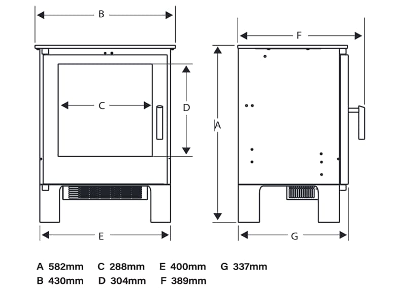 Celsi DLX Arundel Electric Stove
