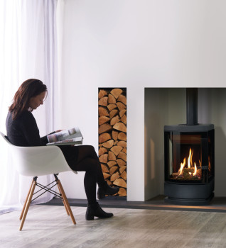 Gazco Loft Balanced Flue Gas Stove