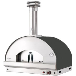 Fontana Mangiafuoco Gas Fired Pizza Oven In Anthracite