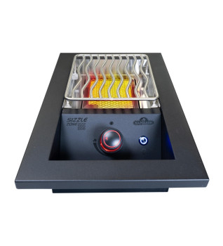 Napoleon 700 Series 10 Built-in Gas Grill with Sizzle Zone in Black