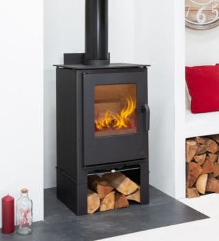 Loxton 8 SE Log Store Defra Approved Stove