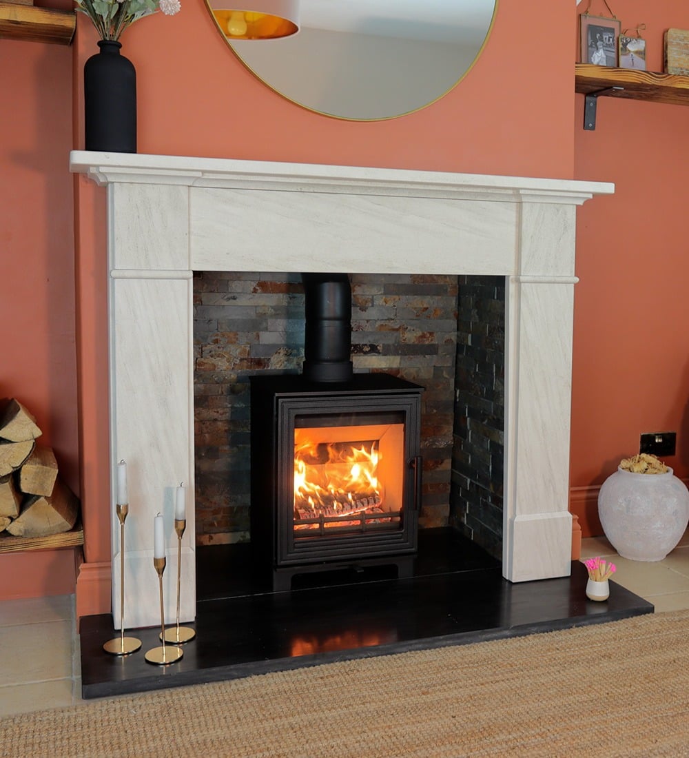 Woodford Pankhurst Medium 5kW Wood Burning Ecodesign Stove
