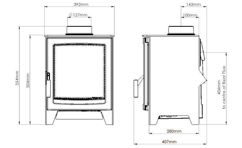 Parkray Aspect 4G Mk2 Gas Stove