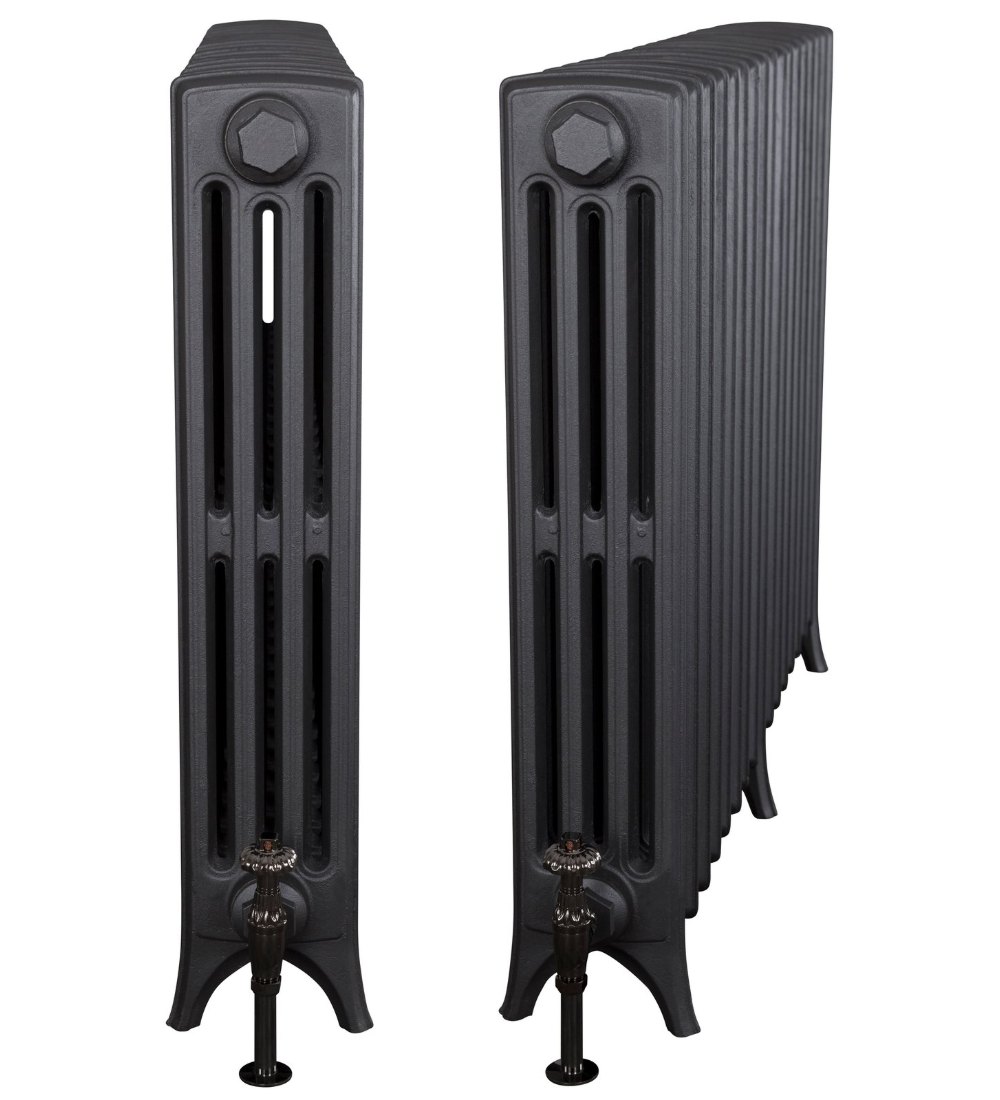 Carron Rathmell 4 Column 810mm Roberson Steel Grey