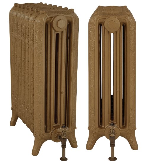 Carron Ribbon 4 Column Cast Iron Radiator - 810mm
