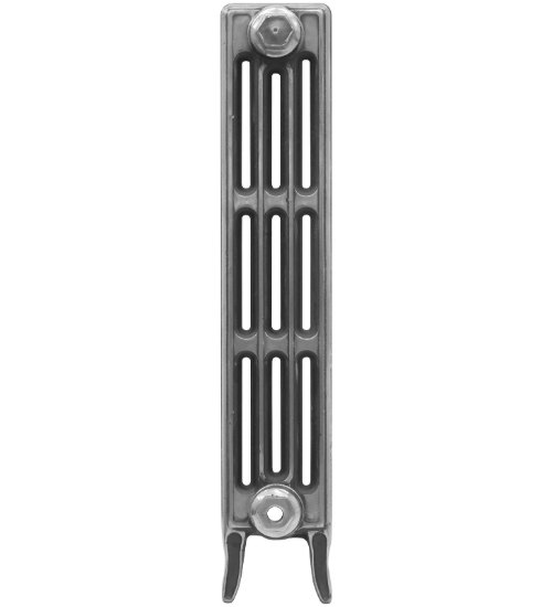 Carron Victorian 4 Column Cast Iron Radiator - 760mm x 644mm, 10 Sections, Hand Burnished