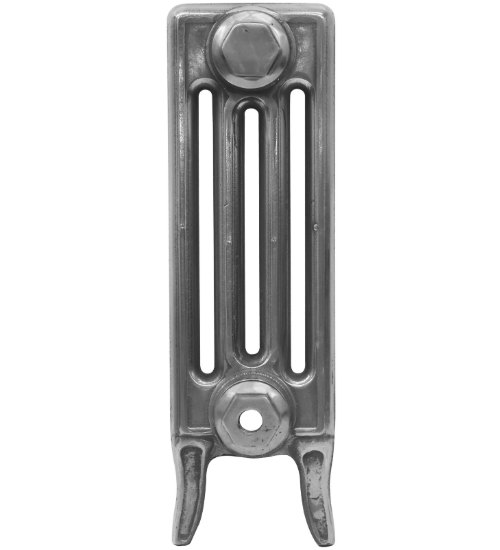 Carron Victorian 4 Column Cast Iron Radiator - 460mm x 644mm, 10 Sections, Hand Burnished