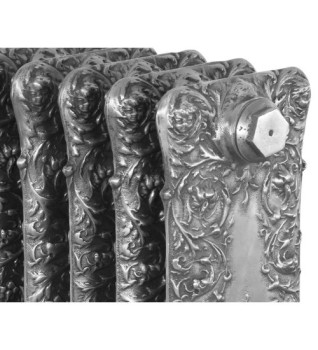 Carron Verona Cast Iron Radiator - 800mm x 716mm, 11 Sections, Hand Burnished