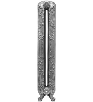 Carron Orleans Cast Iron Radiator - 980mm x 619mm, 9 Sections, Hand Burnished