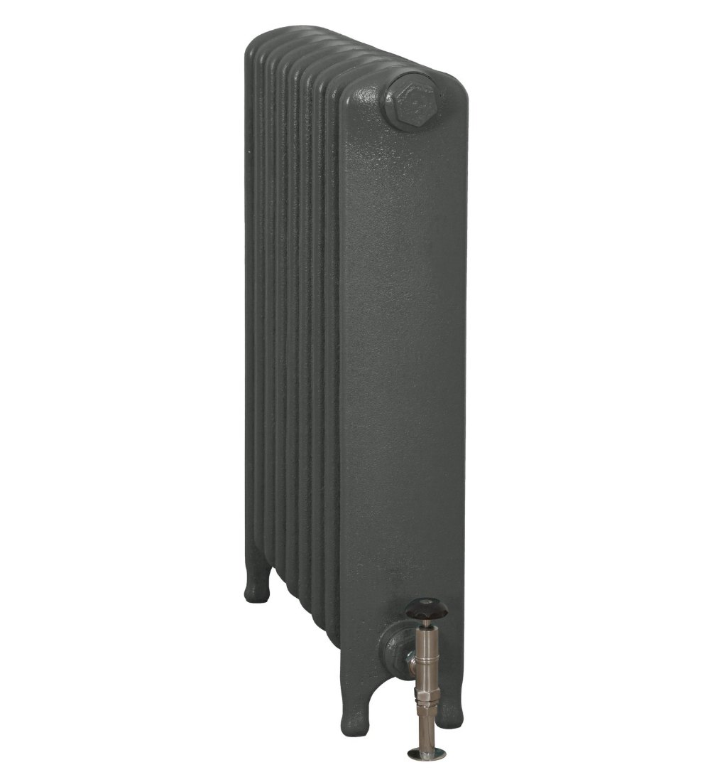 Carron Eton Cast Iron Radiator - 770mm x 298mm, 4 Sections, Primer