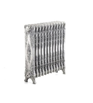 Carron Verona Cast Iron Radiator - 940mm x 570mm, 8 Sections, Hand Burnished