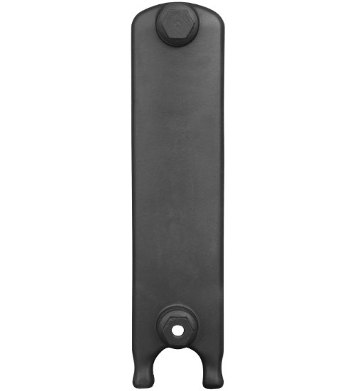 Carron Eton Cast Iron Radiator - 770mm x 694mm, 10 Sections, Foundry Grey