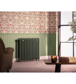 Carron Duchess 2 Column Cast Iron Radiator - 785mm x 957mm, 13 Sections, Hand Burnished