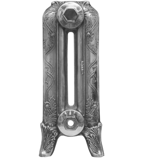 Carron Ribbon 2 Column Cast Iron Radiator - 500mm x 905mm, 13 Sections, Hand Burnished