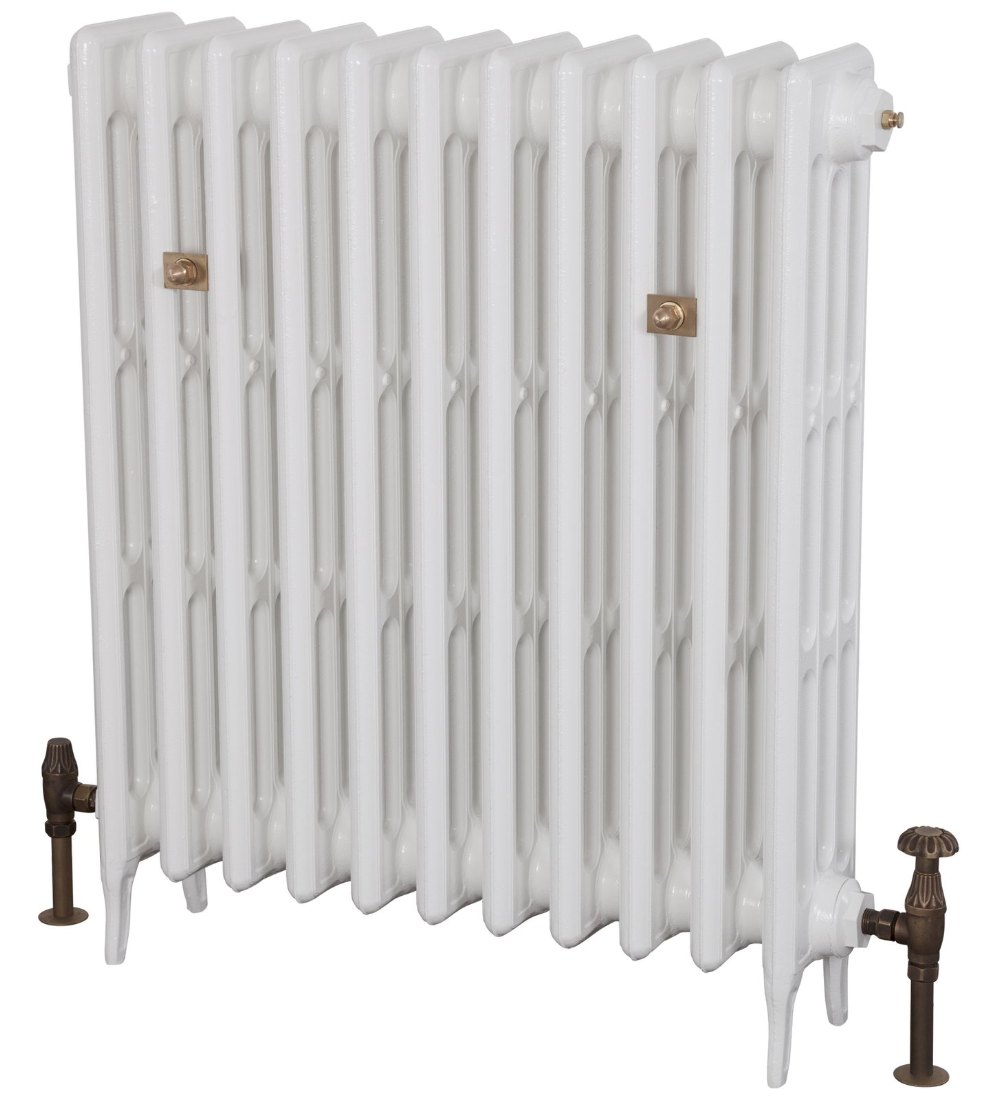 Carron Victorian 4 Column Cast Iron Radiator - Fast Track 810mm x 644mm, 10 Sections