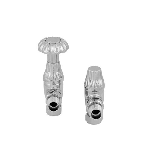 Carron Crocus Wheel Manual Radiator Valve - Chrome
