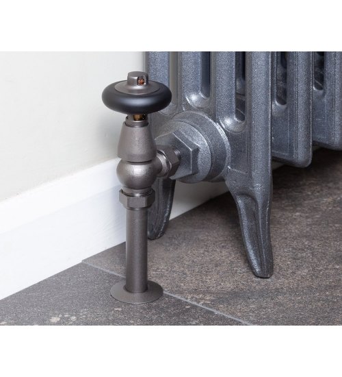Carron Kingsgrove Thermostatic Radiator Valve - Pewter
