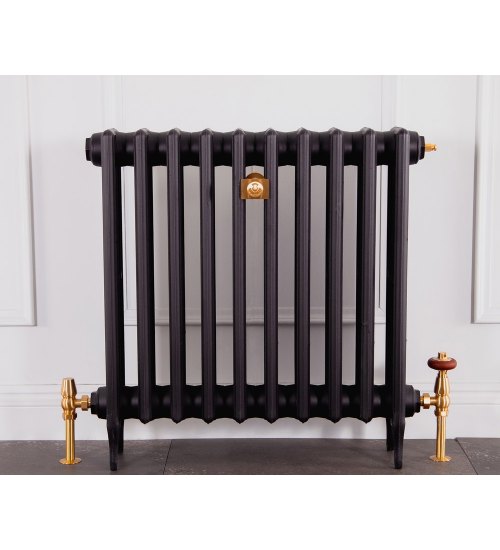 Carron Thistle Radiator Wall Stay 300mm - Brushed Brass (Lacquered)