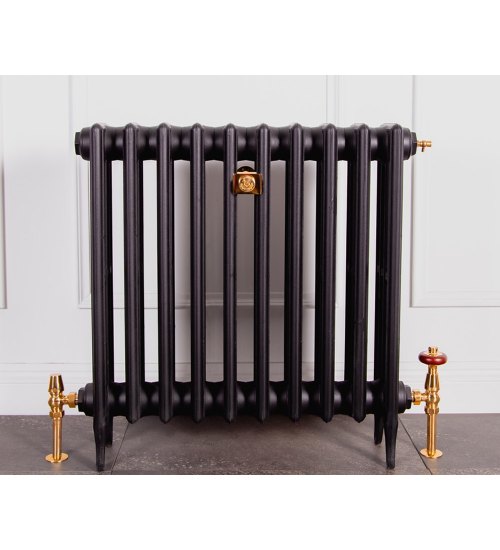 Carron Thistle Radiator Wall Stay 300mm - Polished Brass (Lacquered)