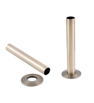 Carron Radiator Pipe Shroud - Antique Brass (Lacquered)
