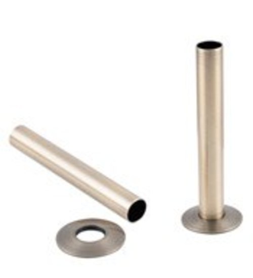 Carron Radiator Pipe Shroud - Antique Brass (Lacquered)