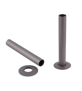 Carron Radiator Pipe Shroud - Pewter