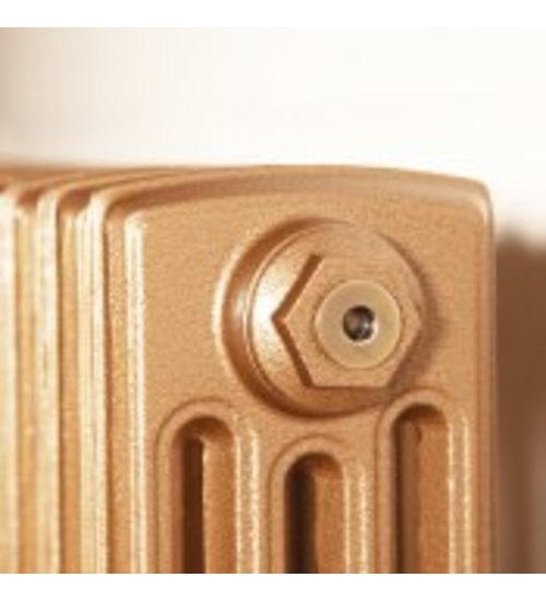 Carron 1/2" Radiator Blank - Antique Brass (Lacquered)