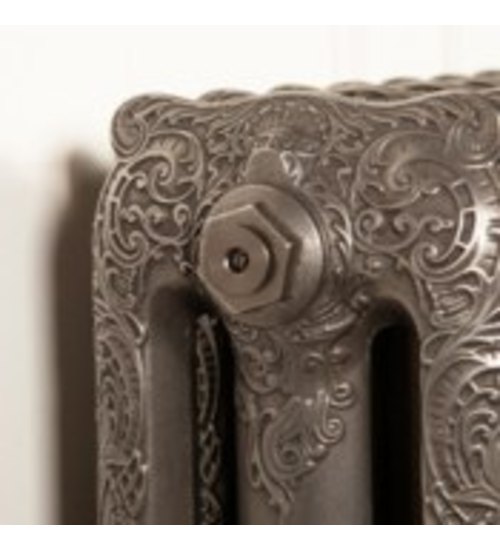 Carron 1/2" Radiator Bleed Valve - Pewter