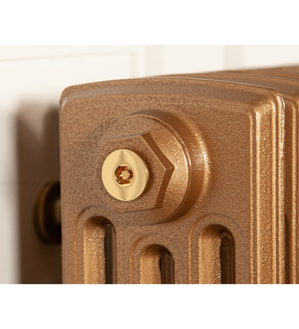 Carron 1/2" Radiator Bleed Valve - Polished Brass (Lacquered)