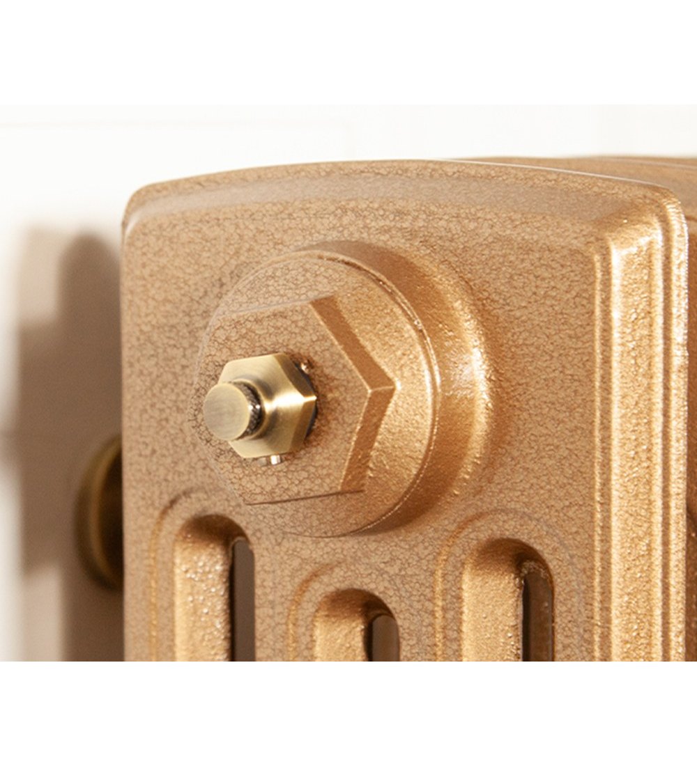 Carron 1/2" Luxury Radiator Bleed Valve - Antique Brass (Lacquered)
