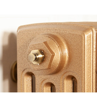 Carron 1/2" Luxury Radiator Bleed Valve - Antique Brass (Lacquered)